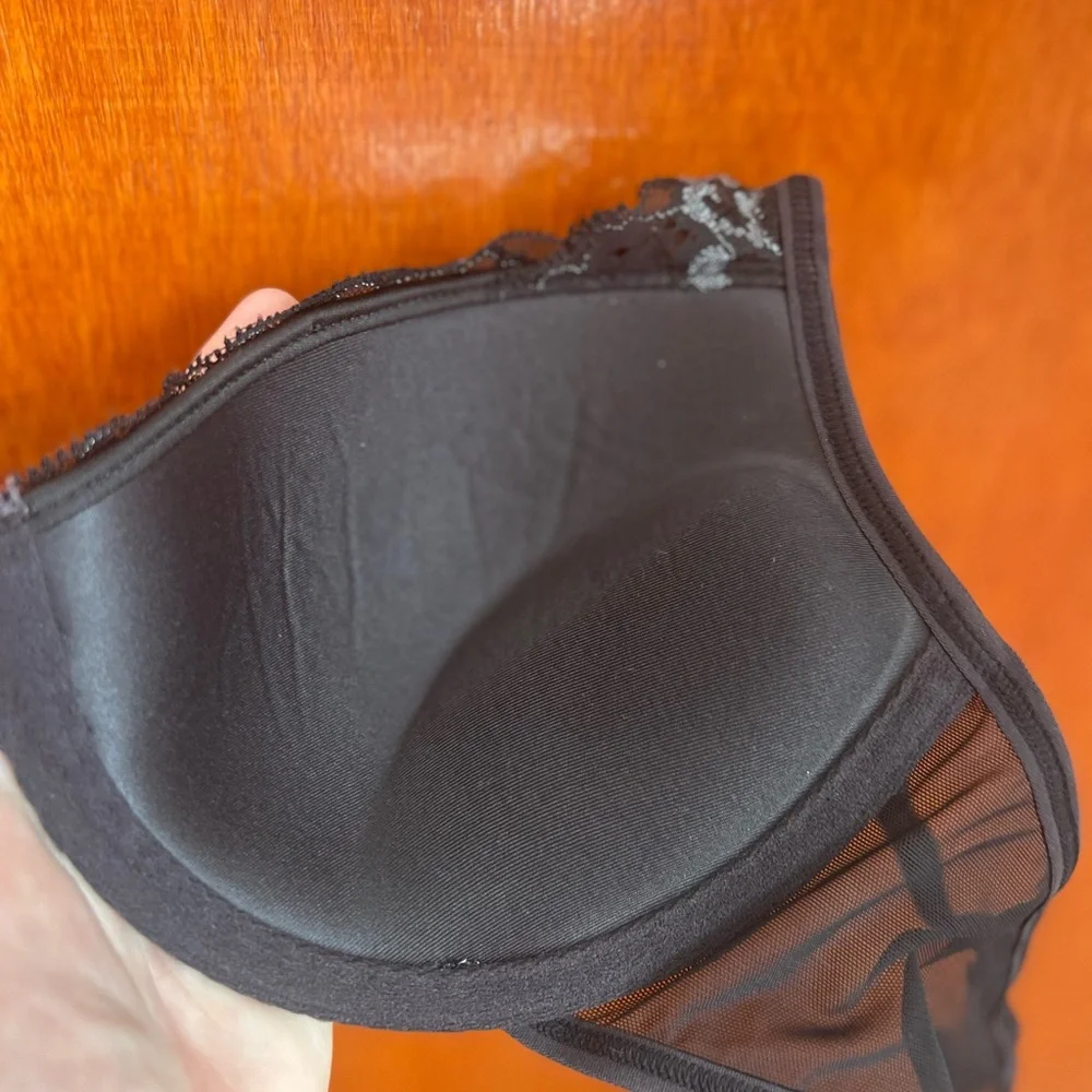 Black lace push-up bra - 36C - Picture 6 of 6